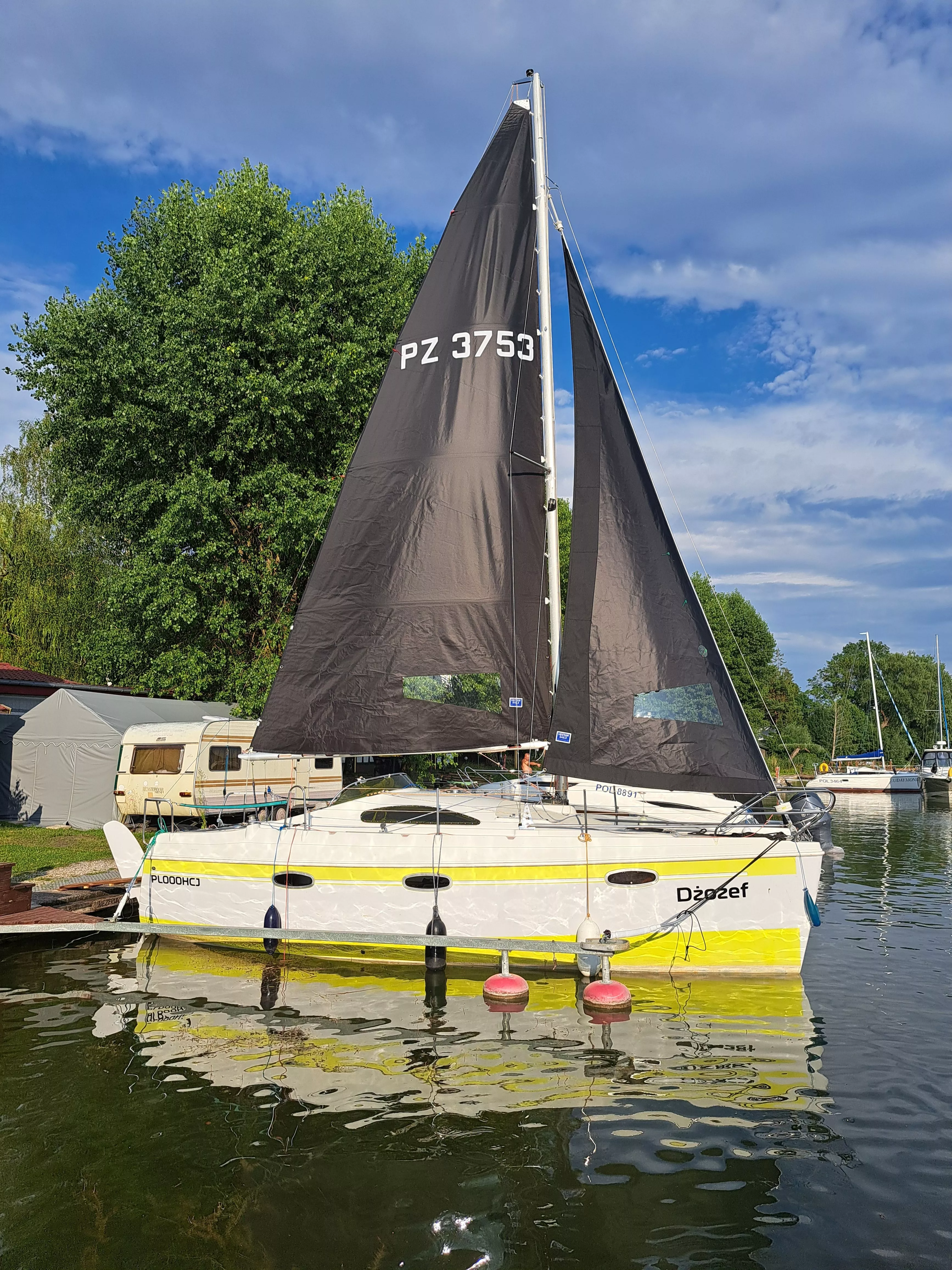 Sportina 760 na wodzie